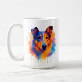 Smooth Collie Coffee Mok