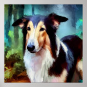 Smooth Collie Dog Poster (Voorkant)
