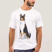 Smooth Collie Dog T-shirt (Voorkant)