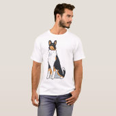 Smooth Collie Dog T-shirt (Voorkant volledig)