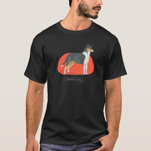 Smooth Collie Dog T-shirt (Voorkant)