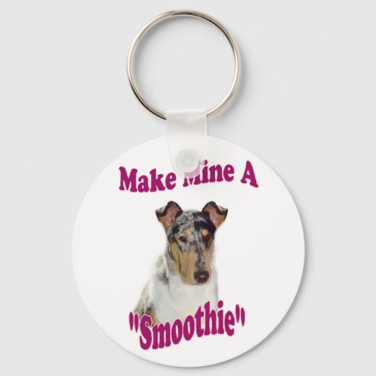 Smooth Collie Gifts Sleutelhanger (Voorkant)