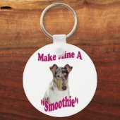 Smooth Collie Gifts Sleutelhanger (Voorkant)