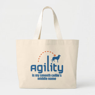 Smooth Collie Grote Tote Bag