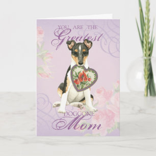 Smooth Collie Heart Mam Kaart