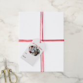 Smooth Collie Kerstmis Cadeaulabel (Met Touw)