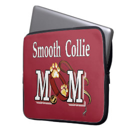 Smooth Collie mama Laptop Sleeve