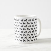 Smooth Collie Sketch Design Mok (Voorkant rechts)