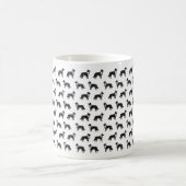 Smooth Collie Sketch Design Mok (Center)
