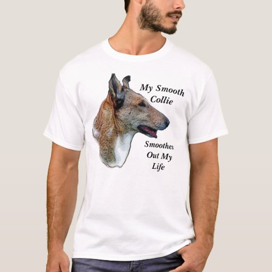 Smooth Collie T-shirt (Voorkant)