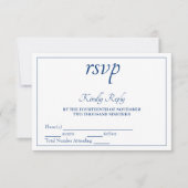 Smooth Elegance RSVP (Voorkant)