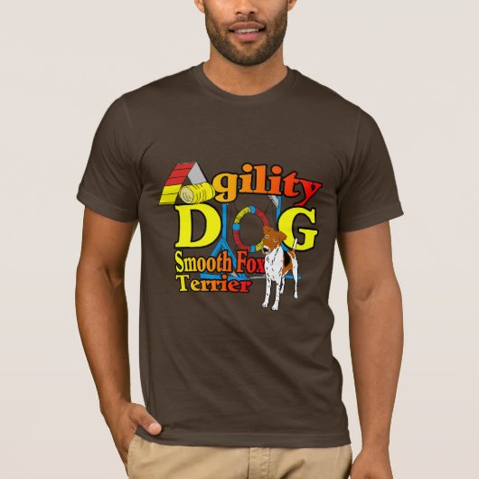 Smooth_Fox_Terrier_Agility T-shirt (Voorkant)