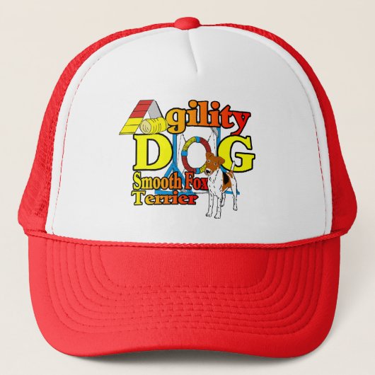 Smooth_Fox_Terrier_Agility Trucker Pet (Voorkant)