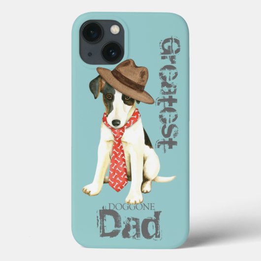 Smooth Fox Terrier Dad Case-Mate iPhone Case (Achterkant)