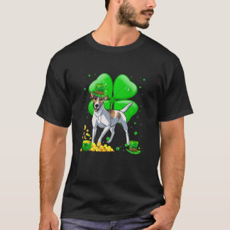 Smooth Fox Terrier Dog Lucky Charm St. Patrick's D T-shirt