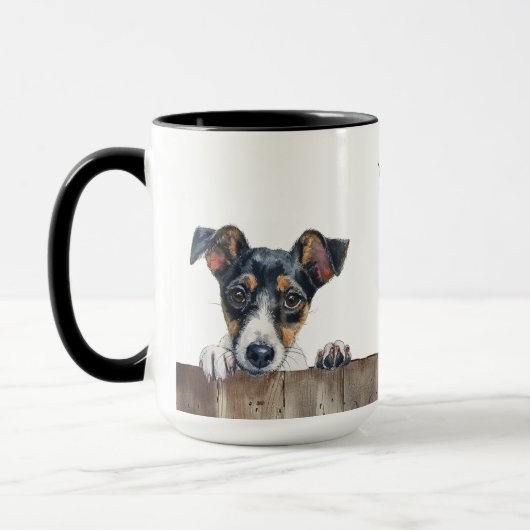 Smooth Fox Terrier Dog Mok (Links)