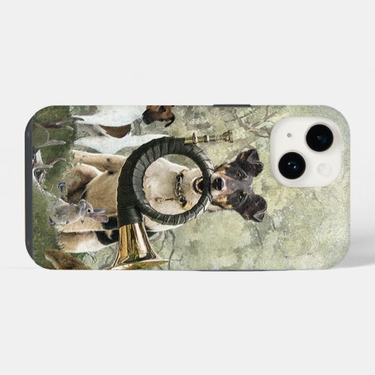 Smooth Fox Terrier iPhone Hoesje (Achterkant horizontaal)