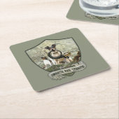 Smooth Fox Terrier Kartonnen Onderzetters (Schuin)