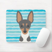 Smooth Fox Terrier Mousepad Muismat (Met muis)