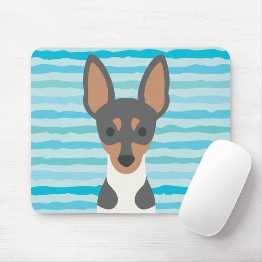 Smooth Fox Terrier Mousepad Muismat (Met muis)