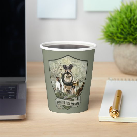 Smooth Fox Terrier Papieren Bekers (Insitu)