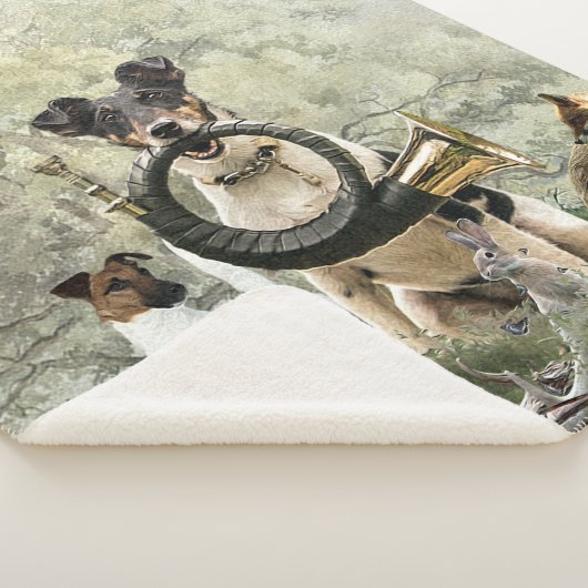 Smooth Fox Terrier Sherpa Deken (3/4)