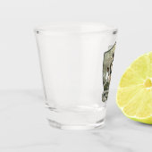 Smooth Fox Terrier Shot Glas (Links)