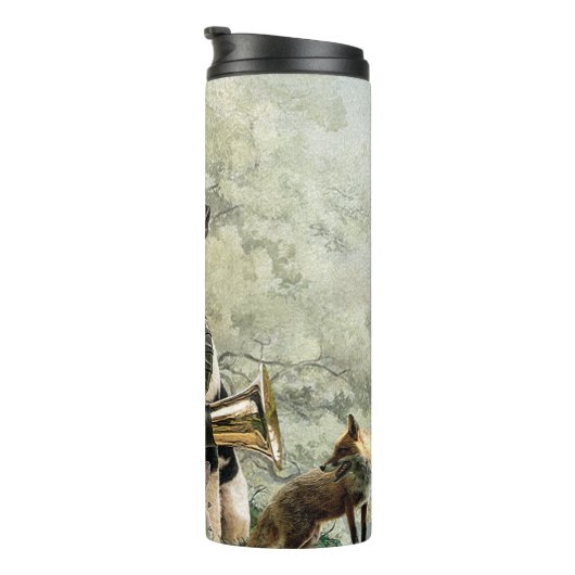 Smooth Fox Terrier Thermosbeker (Geroteerd rechts)