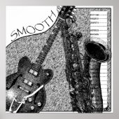 Smooth Jazz Poster Sketch (Voorkant)
