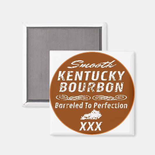 Smooth Kentucky Bourbon Magneet (Voorkant / Achterkant)