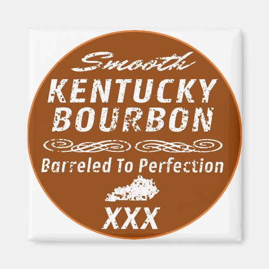 Smooth Kentucky Bourbon Magneet (Voorkant)