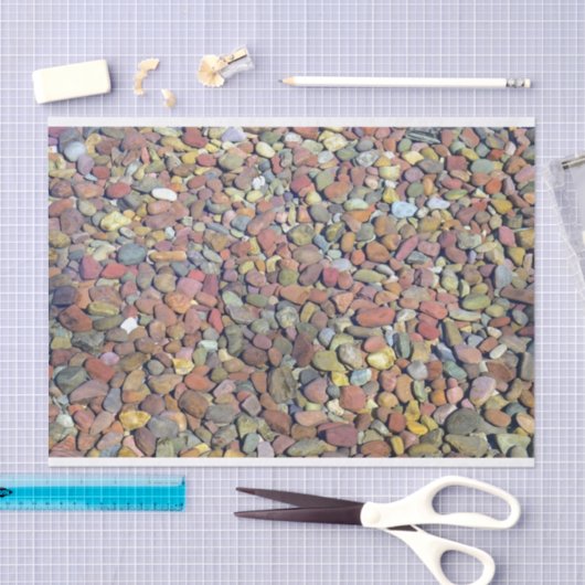 Smooth Lake Stones Tissuepapier (Craft)