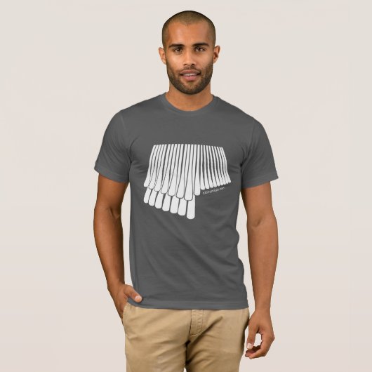 Smooth mbira t-shirt (Voorkant volledig)