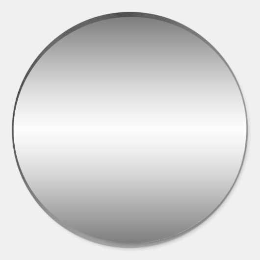 Smooth Metal Bord Sticker (Voorkant)