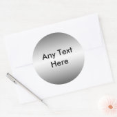 Smooth Metal Look Sticker (Envelop)