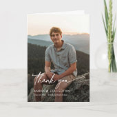 Smooth Note Afstuderen bedankkaart (Voorkant)