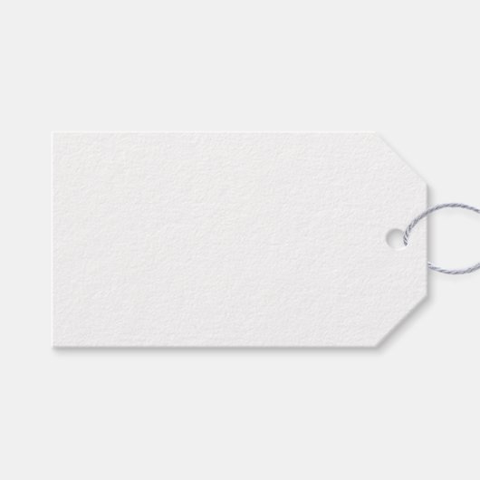 Smooth Note bewerkbare kleur Afstuderen voorkeurst Cadeaulabel (Voorkant (Horizontaal))