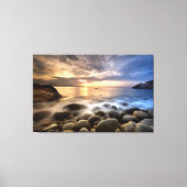 Smooth River Rocks Canvas Afdruk (Voorkant)