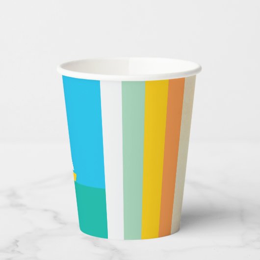 Smooth Sailin Paper Party Cup Papieren Bekers (Links)