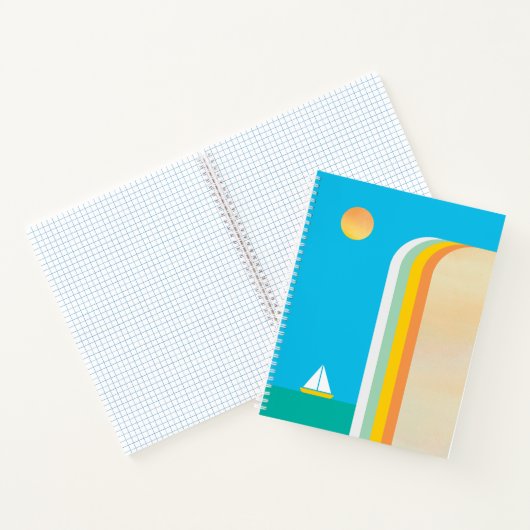 Smooth Sailin Spiral Notebook Notitieboek (Binnen)