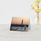 Smooth Sailing Schilderachtig Verjaardag Kaart (Gele Bloem)