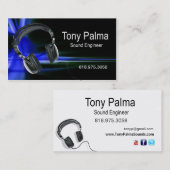 Smooth Sound Engineer - Muziek Visitekaartje (Voorkant / Achterkant)