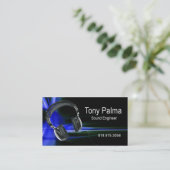 Smooth Sound Engineer - Muziek Visitekaartje (Staand voorkant)