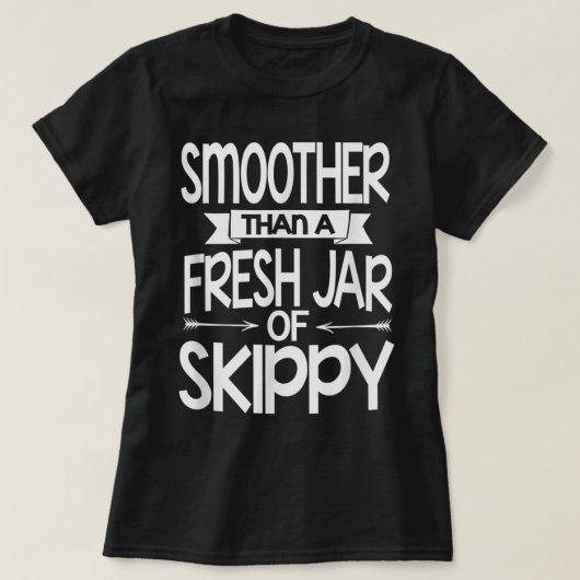 Smoother Than A Fresh Jar Of Skippy Kids Boys Girl T-shirt (Design voorkant)