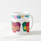 Smoothie Bliss: avocado, aardbei & druiven Koffiemok (Voorkant rechts)