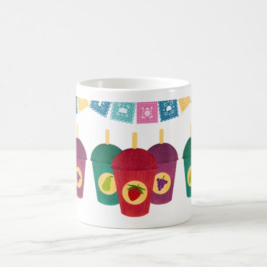 Smoothie Bliss: avocado, aardbei & druiven Koffiemok (Center)