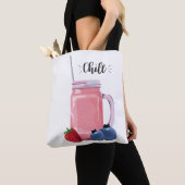 Smoothie-canvas tas (Dichtbij)
