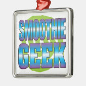 Smoothie Geek v3 Metalen Ornament (Links)
