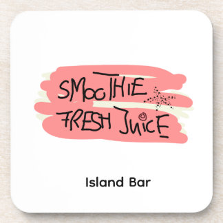 Smoothie juice sympathisches Bar Schild T-Shirt Bier Onderzetter