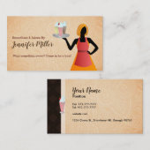 Smoothie Juices-visitekaartjes Visitekaartje (Voorkant / Achterkant)